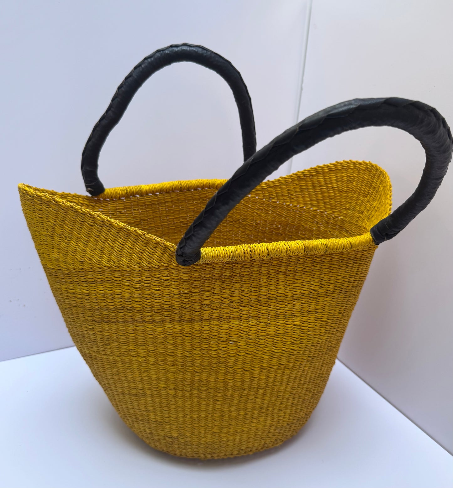 Sunshine Carryall ☀️ | Handwoven Bolga Basket