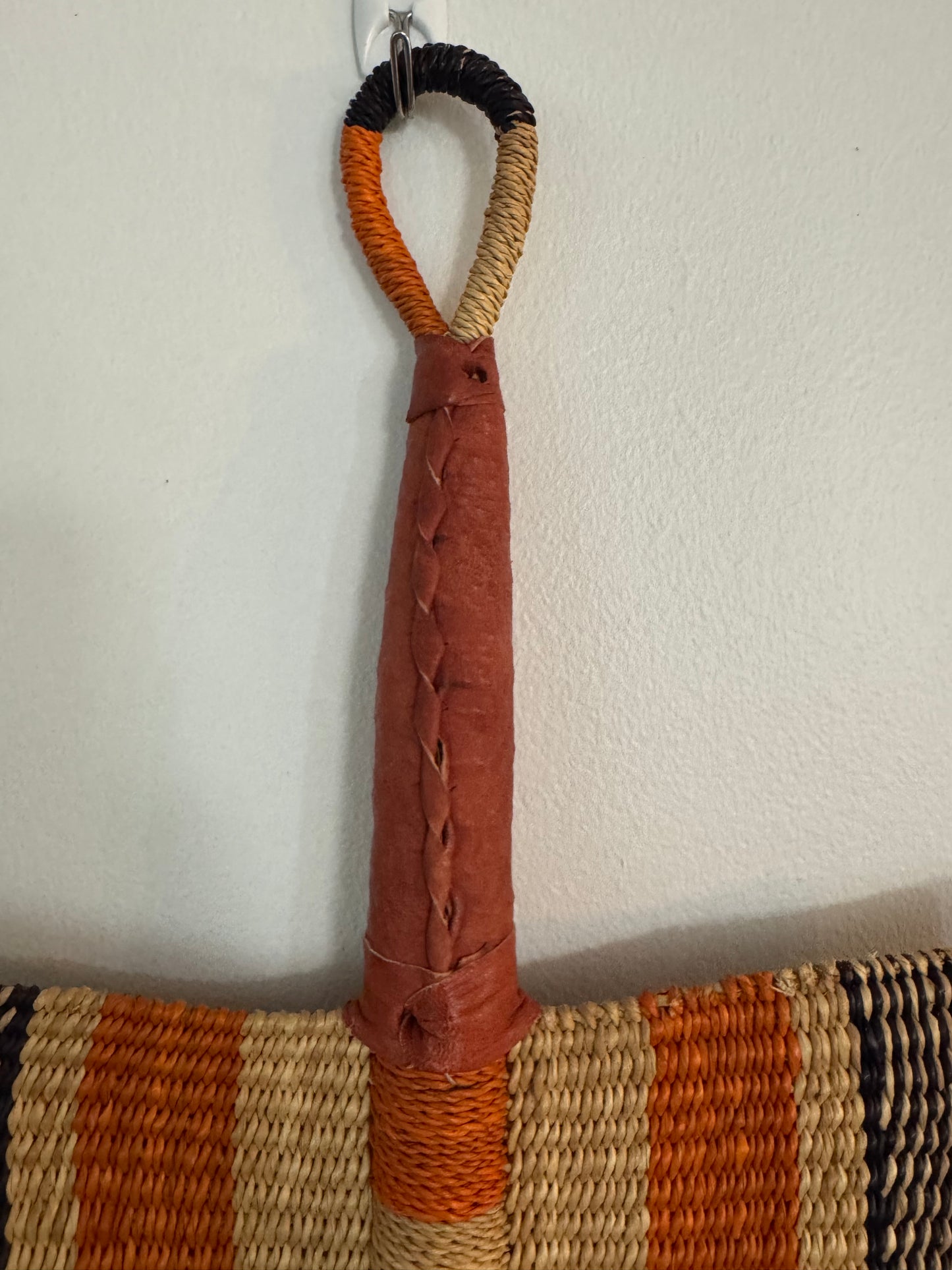 Traditional African Handwoven Fan