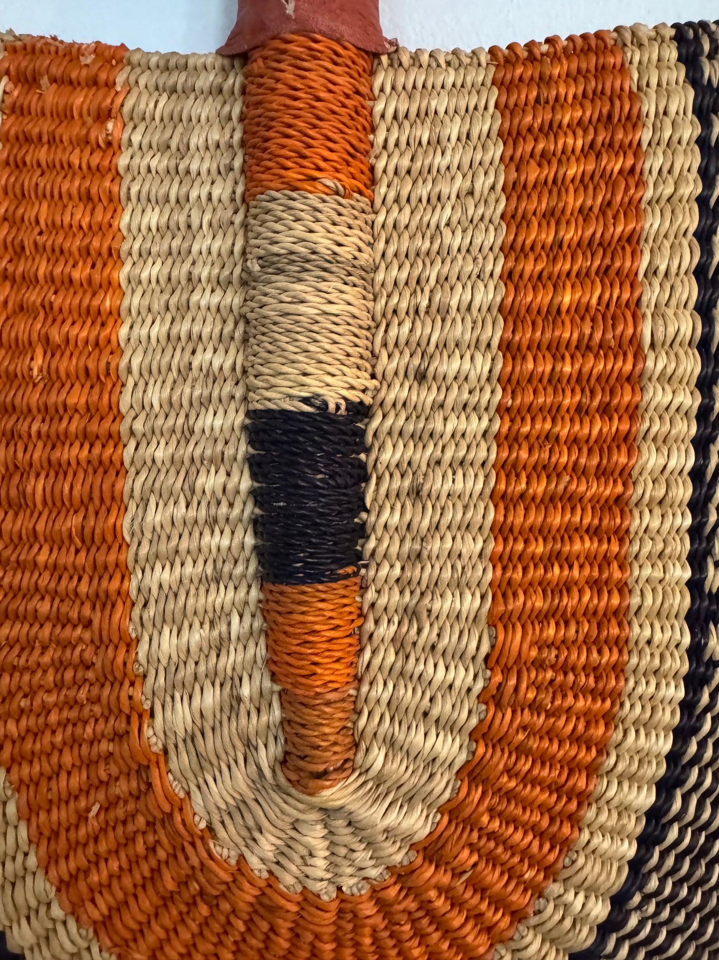 Traditional African Handwoven Fan
