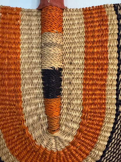 Traditional African Handwoven Fan