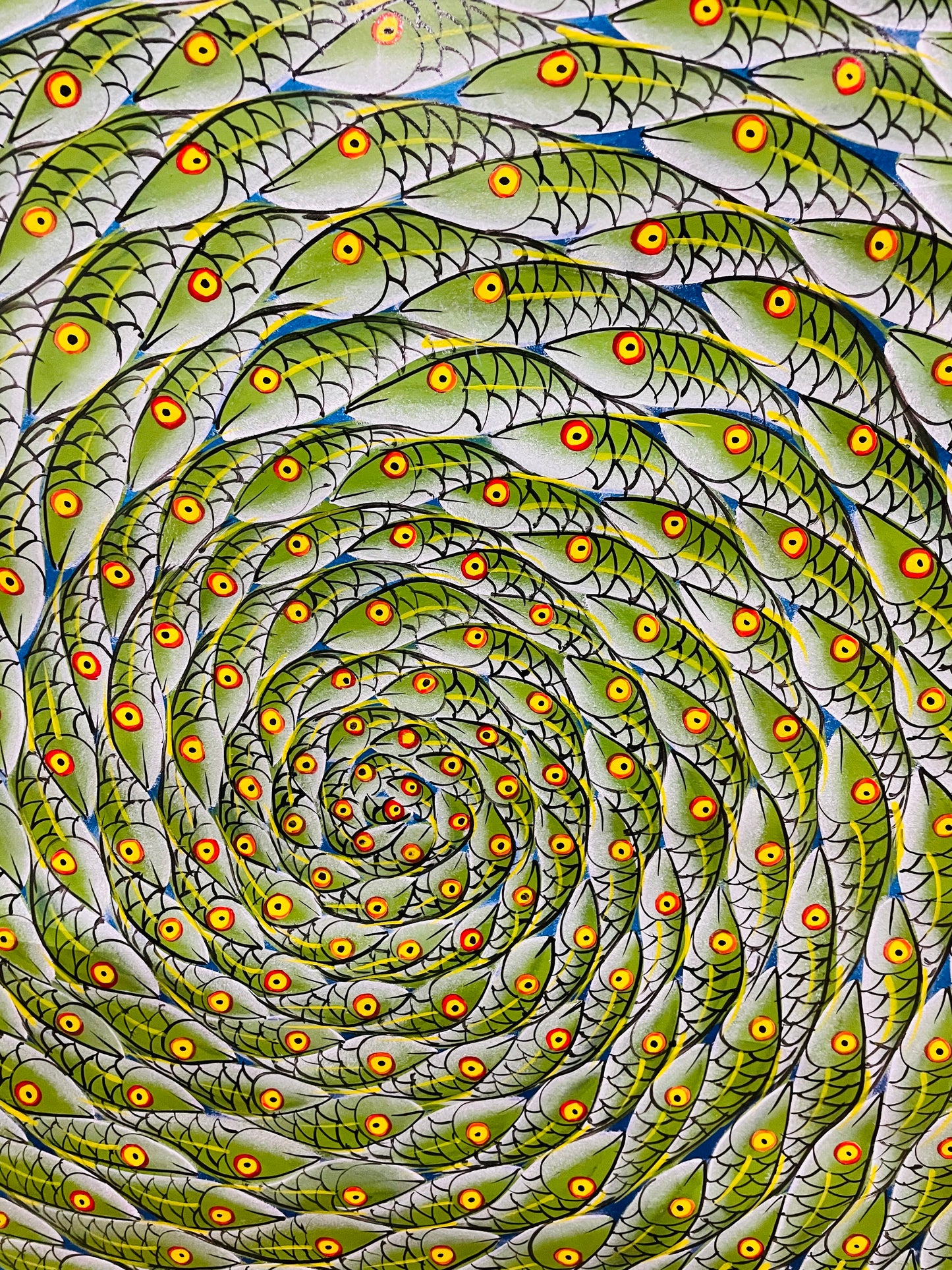 Fish in circles