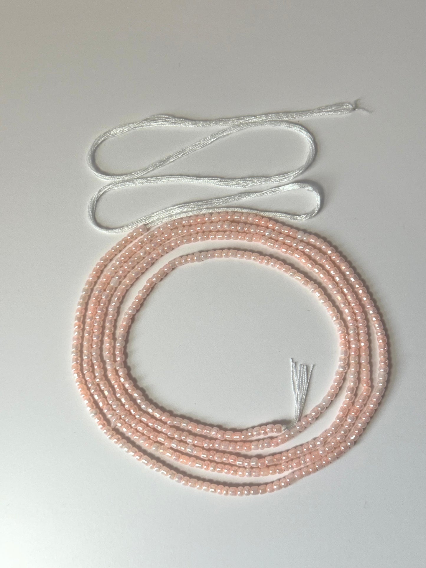 Soft Pink Elegance Waist Beads