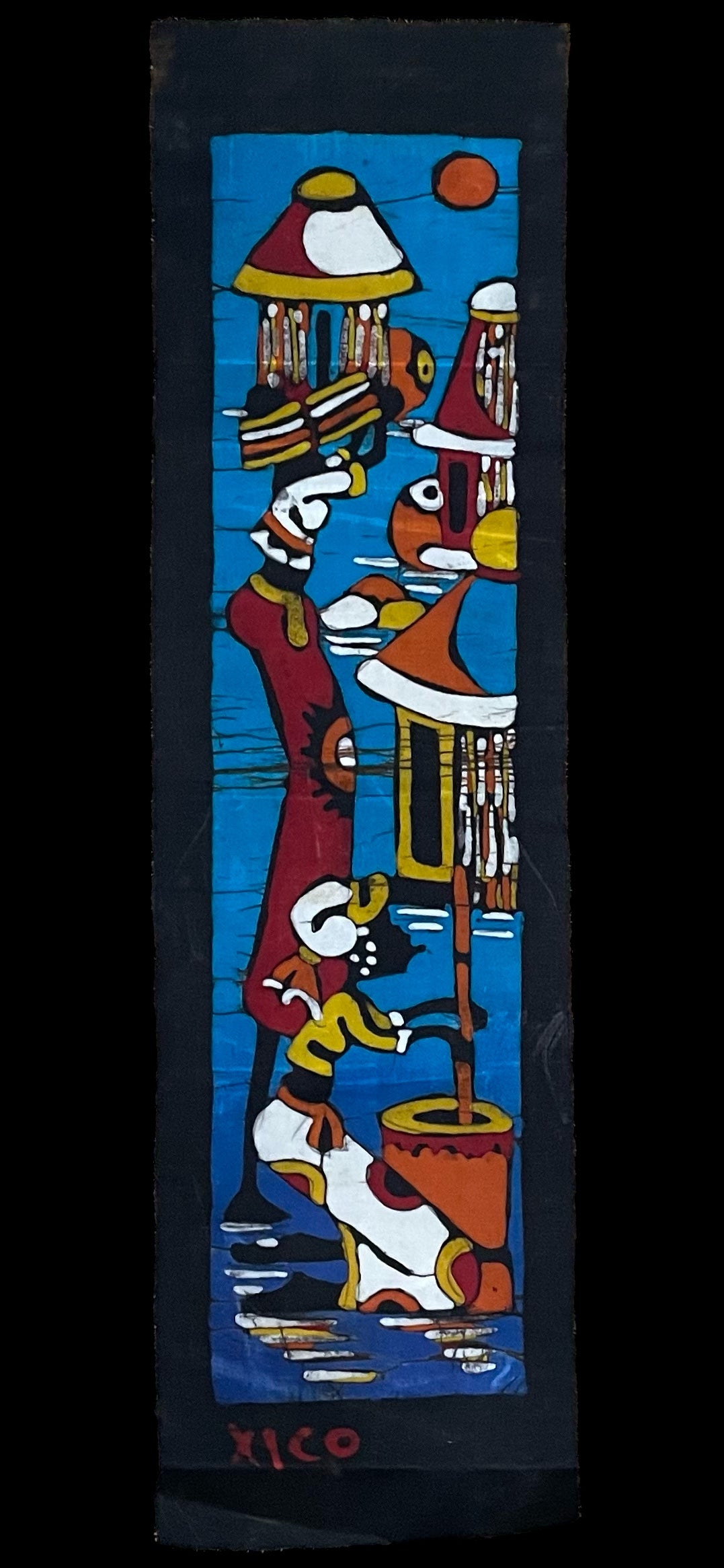 Village Scene with Women