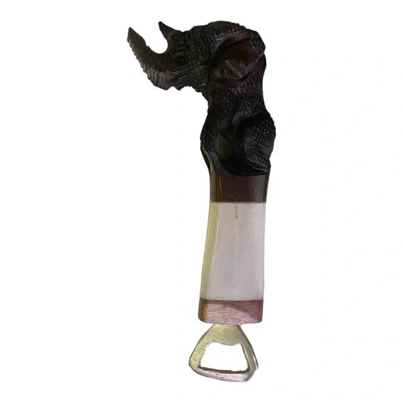 Elephant sculptured bottle opener